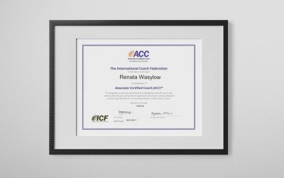 Dyplom zza oceanu – Coach ACC ICF